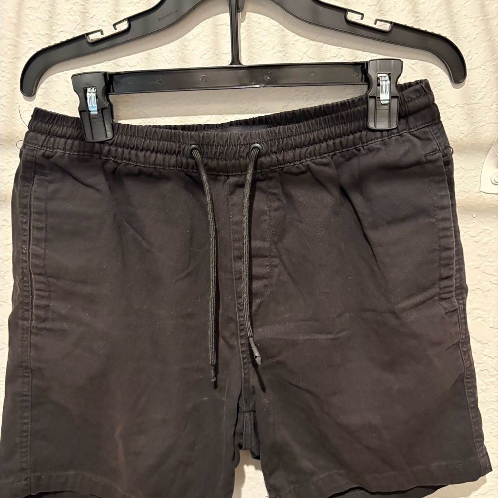 Men's Black Casual Shorts